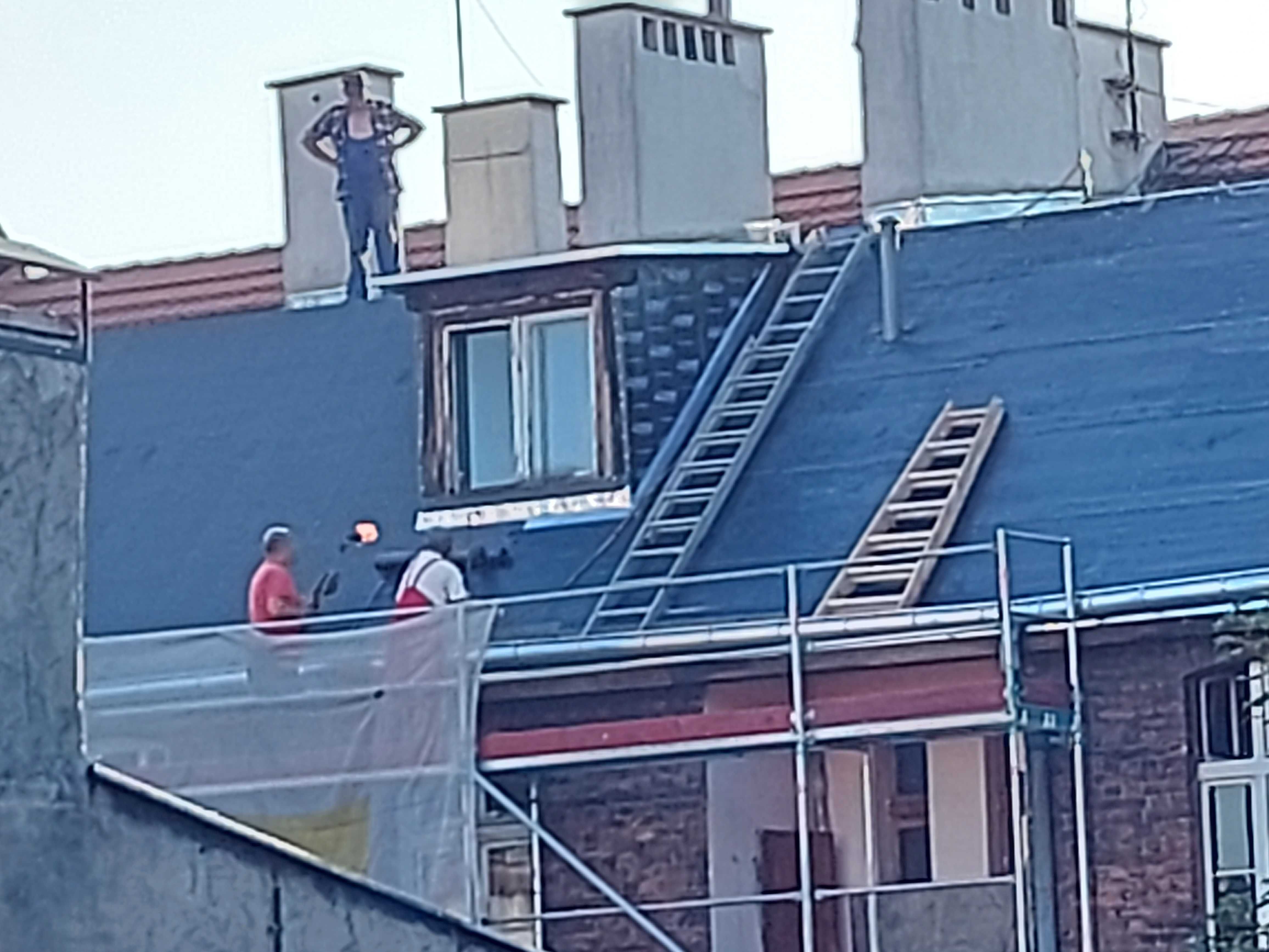 Dekarskie remonty, naprawy awarii przecieków dachów, kominów, po kunie