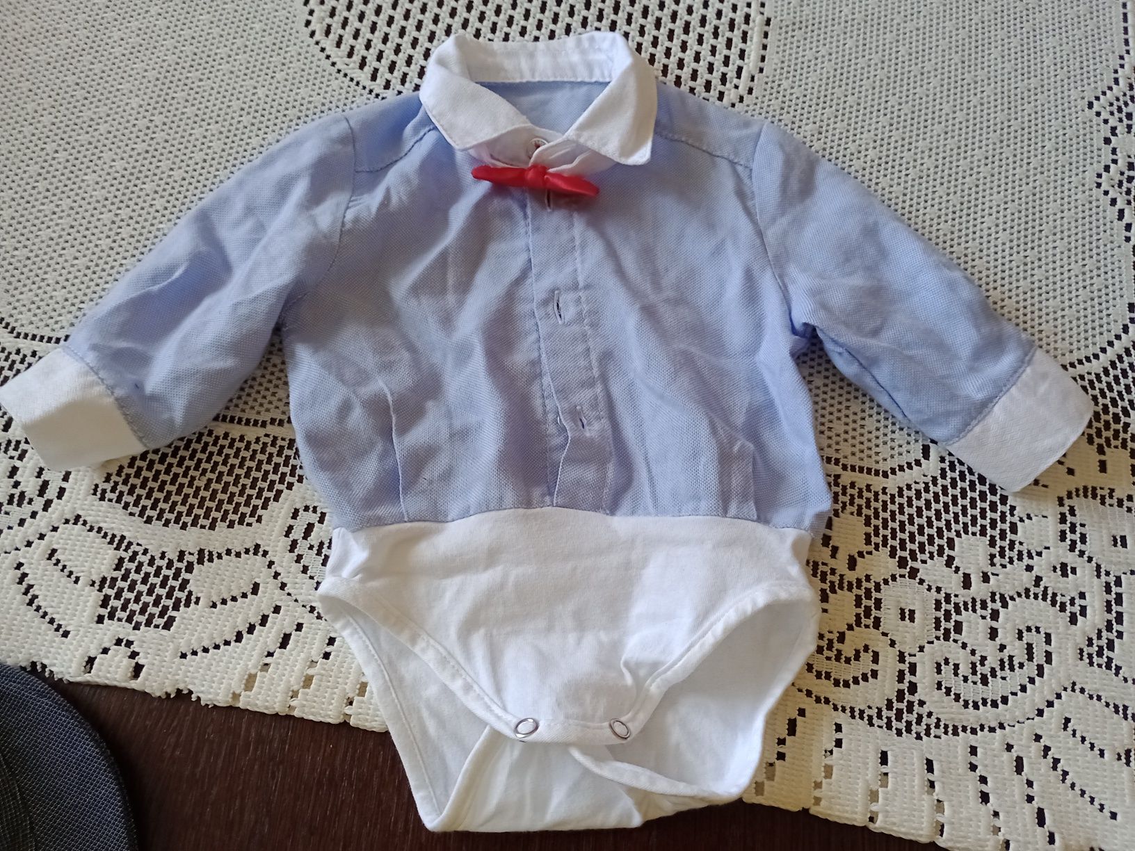 Garnitur zestaw chrzest elegancki 62