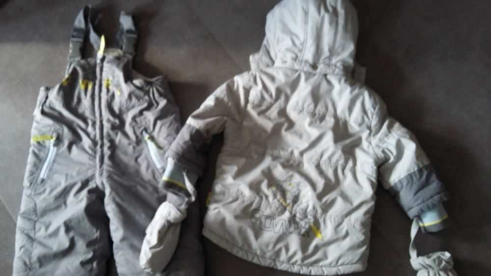 COCCODRILLO kurtka spodnie kombinezon zimowy r. 80