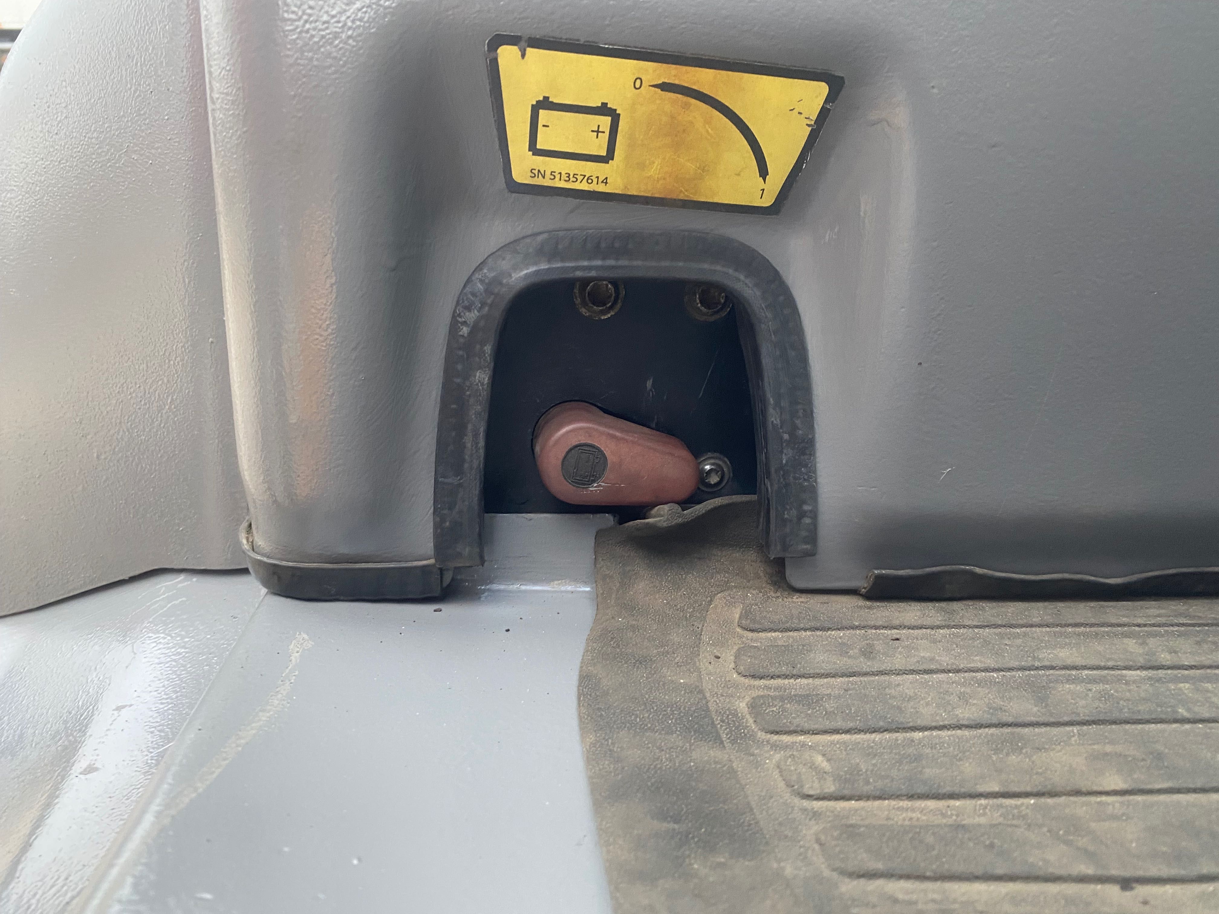Jungheinrich TFG S50, czołowy wózek widłowy spalinowy LPG 5 ton widlak