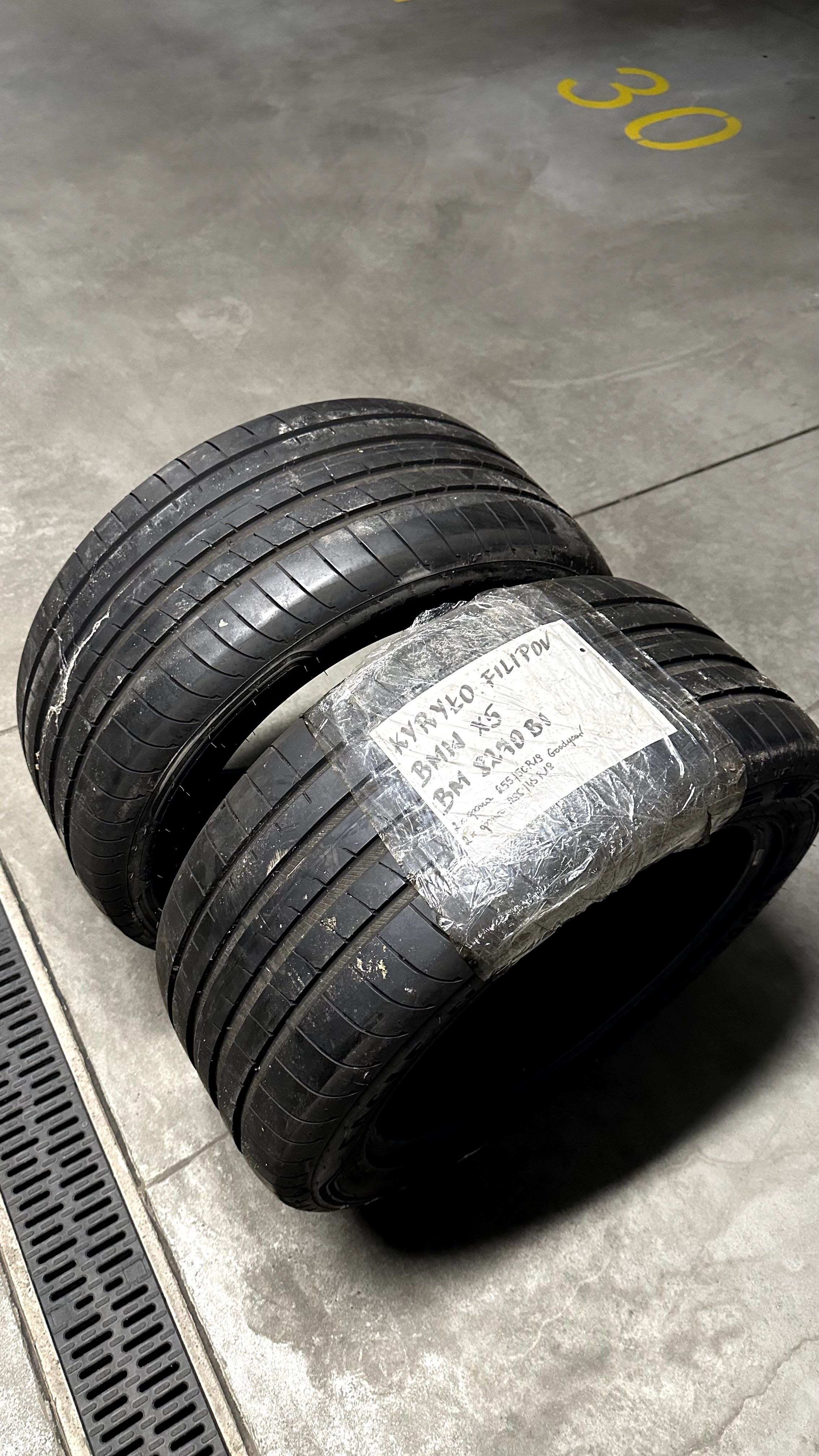 Opony letnie Goodyear Eagle F1 255/50 i 285/45 R19