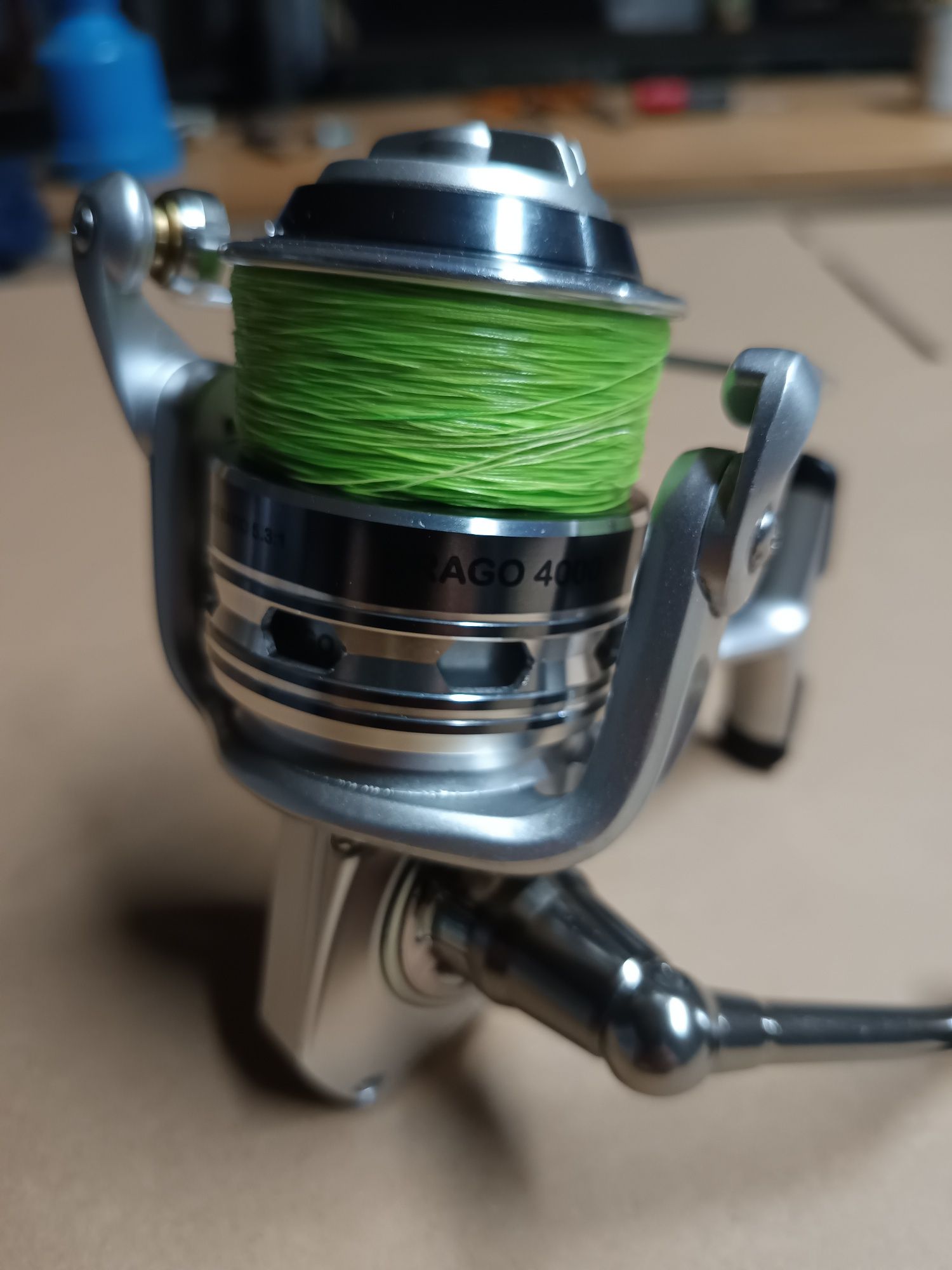 Carreto pesca Barros Drago 4000 SW