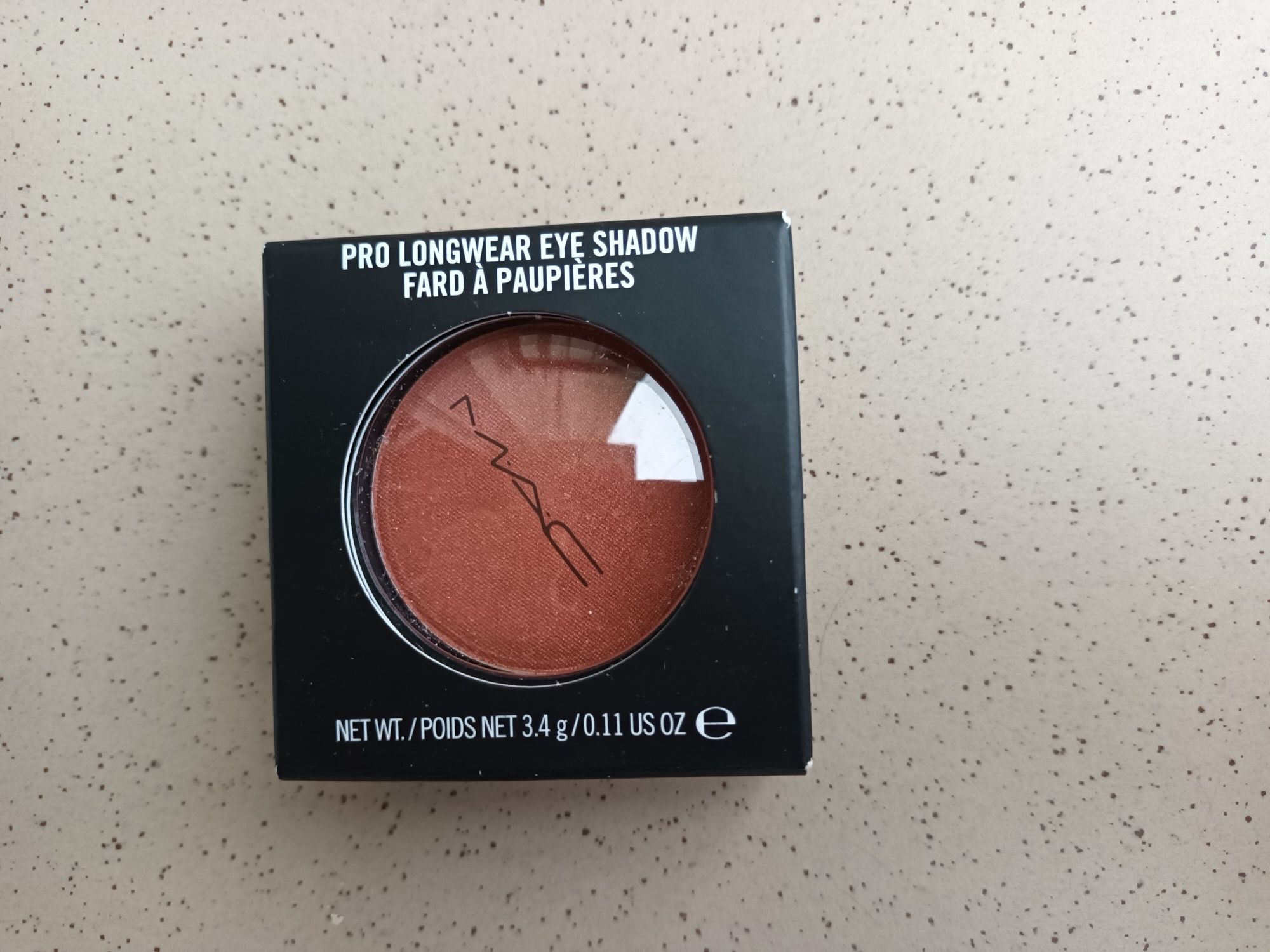 MAC pro longwear eye shadow hot paprika cień