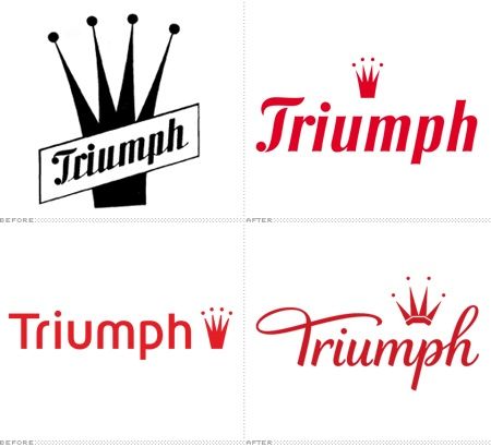 Reclame luminoso Triumph Lingerie vintage