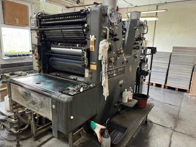 Maszyn drukarska offset Heidelberg 2-kolory