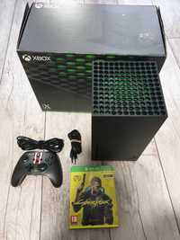 Xbox Series X + 2 pady + Cyberpunk 2077. Okazja