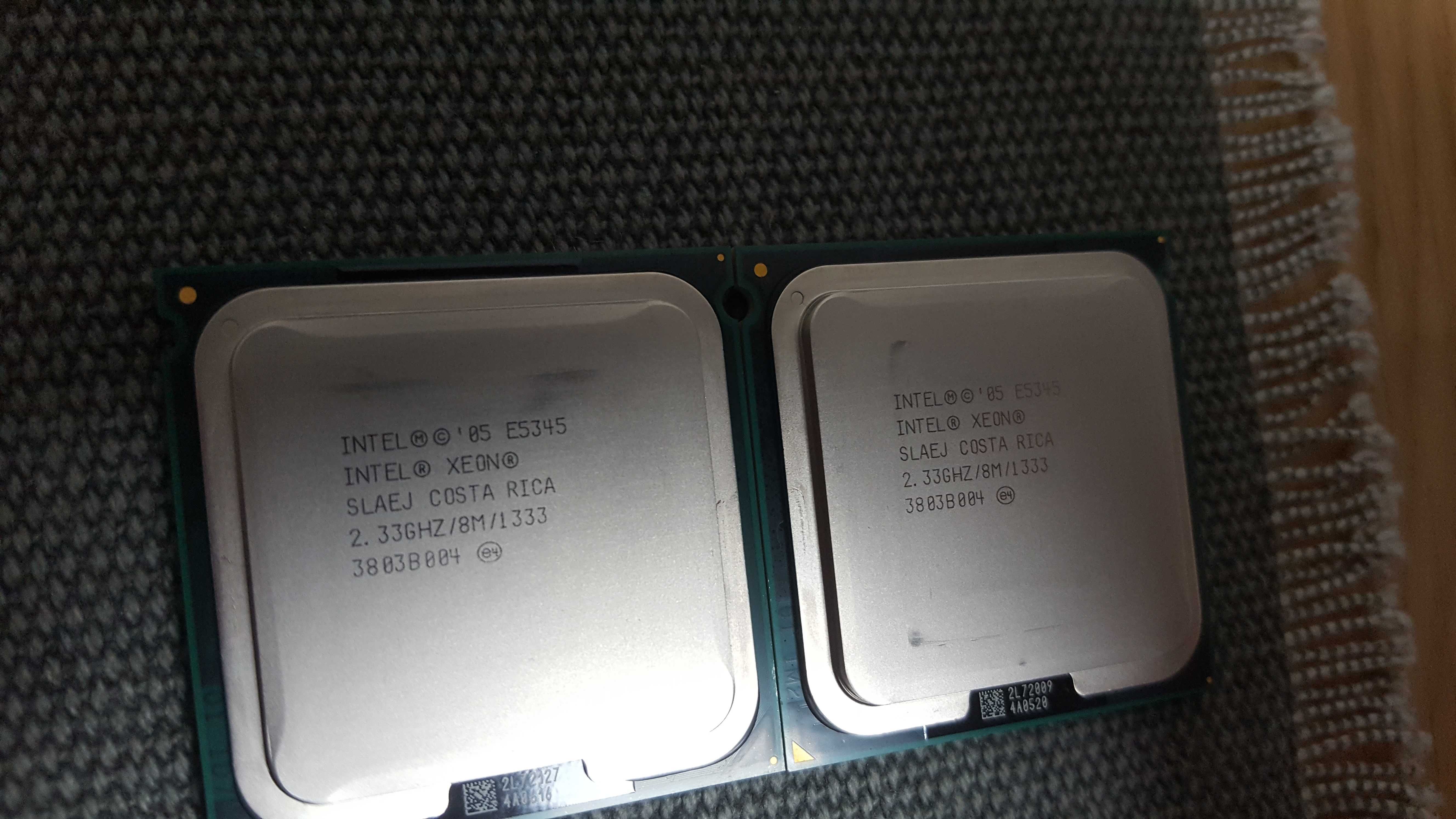 INTEL 2szt. XEON E5345 8M 1333 4x2,33 LGA771 Serwerowy procesor