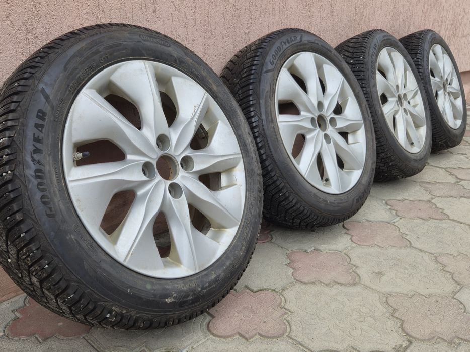 Диски з шинами 195 55 r16 Renault Zoe Clio Logan Sandero Megane Scenic