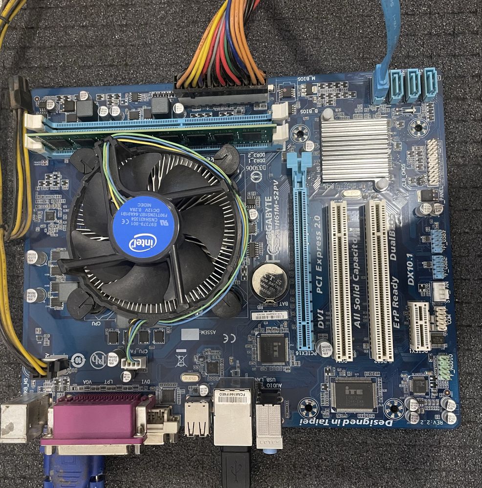 Материнська плата s1155 g2-3 Intel H61 S2PV