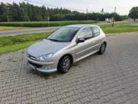 PEUGEOT 206  1,4 / 75KM  -  oryginał, pierwszy właściciel