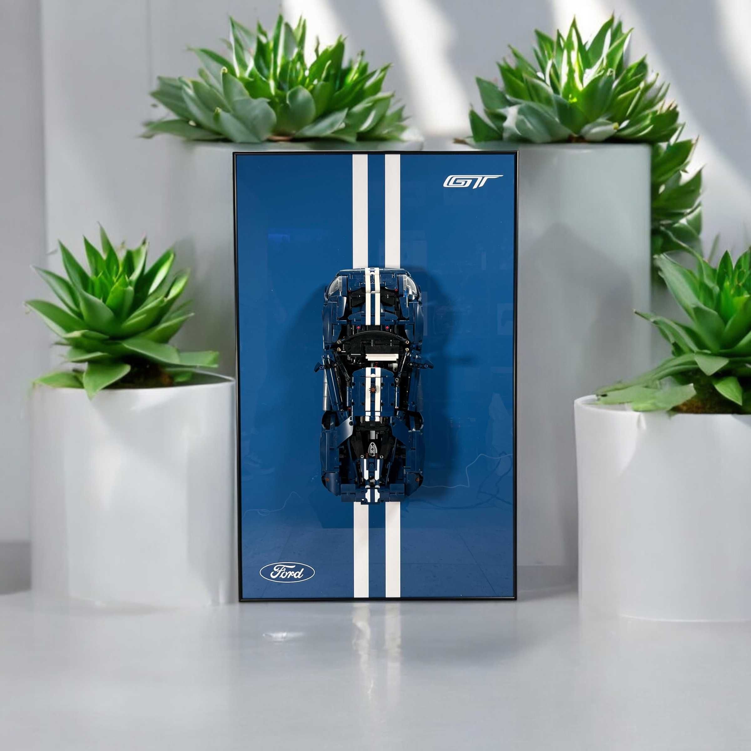 Тримач Рамка на Стіну для LEGO 42154 Technic Ford GT 2022 Лего Форд