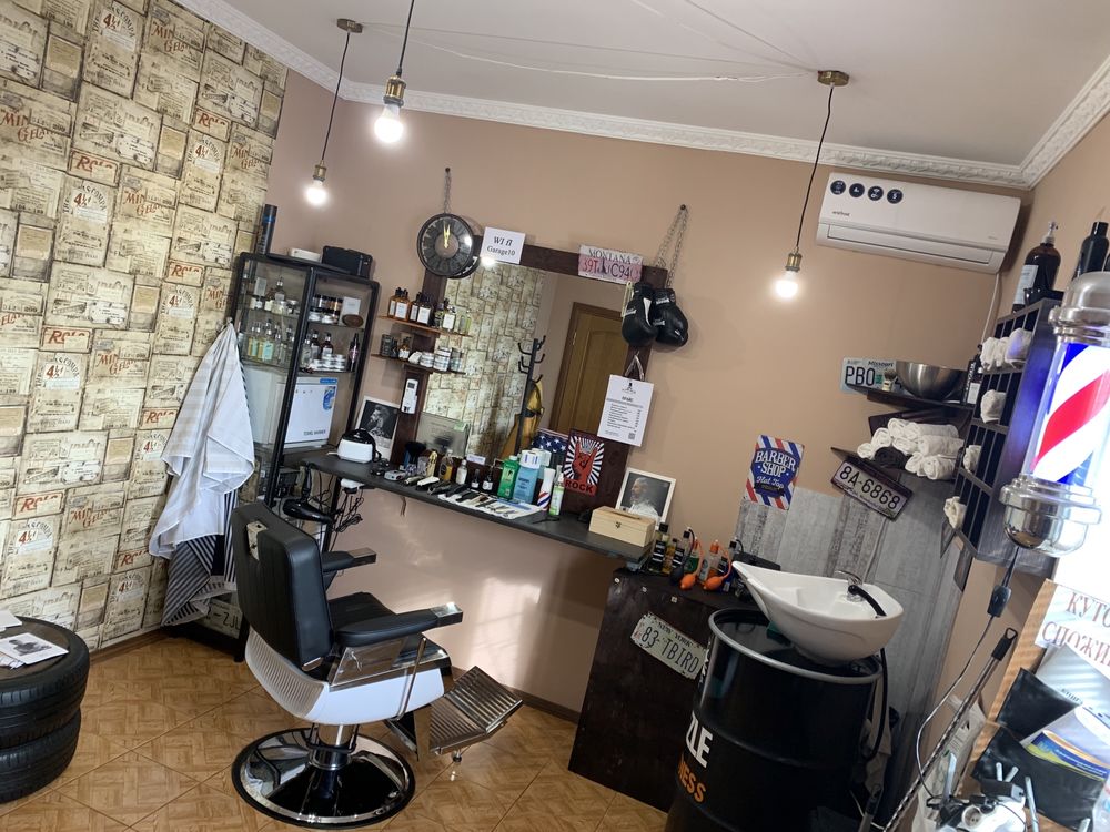 Barbershop «GARAGE» Гнідин, чоловічі стрижки