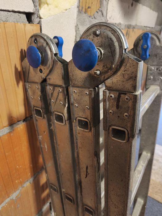 Drabina aluminiowa, przegubowa