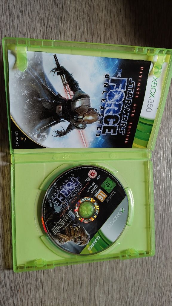 Gra Star wars the force unleashed Ultimate Smith edition na Xbox 360