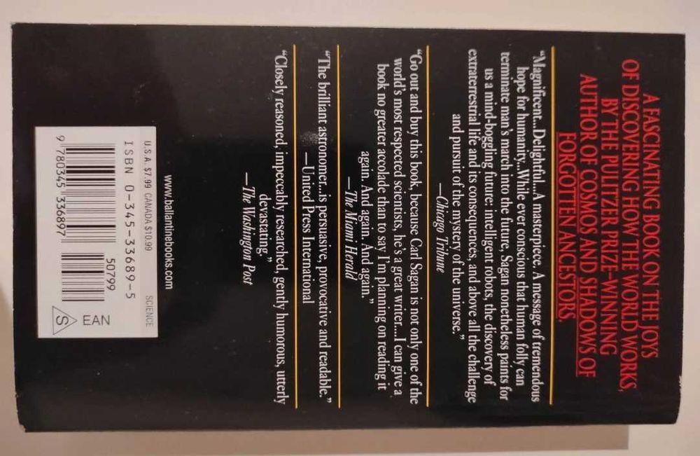 Carl Sagan Broca's Braun (Novo-PORTES INCLUIDOS)