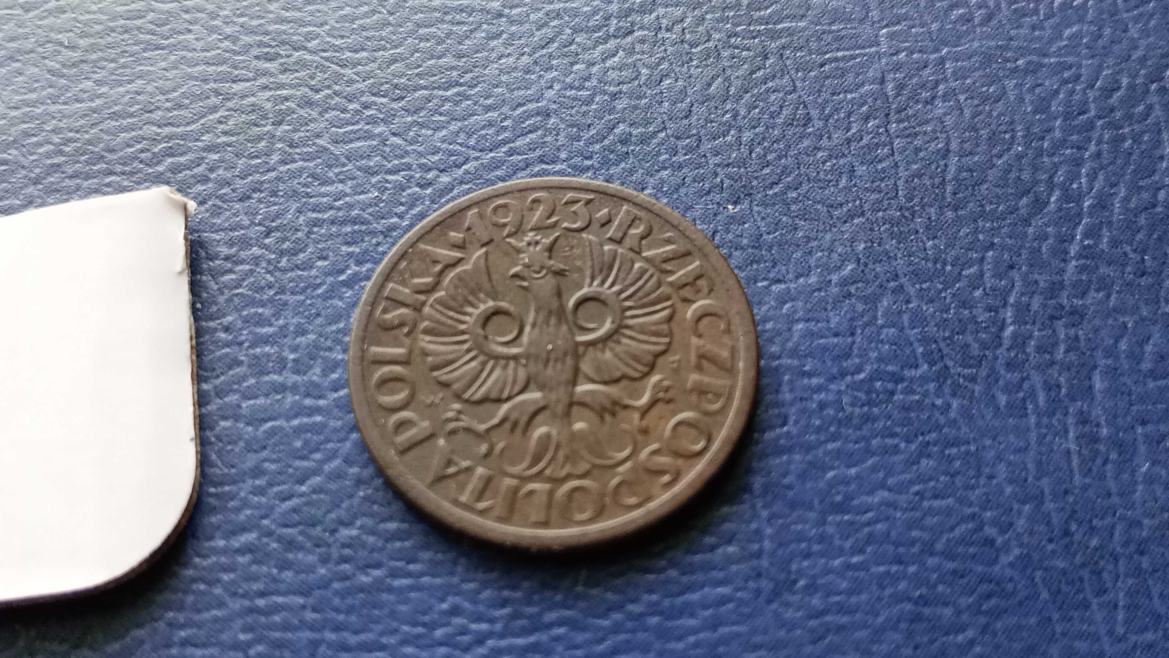 Stare monety Medal 5 gr 1923 2RP piękna