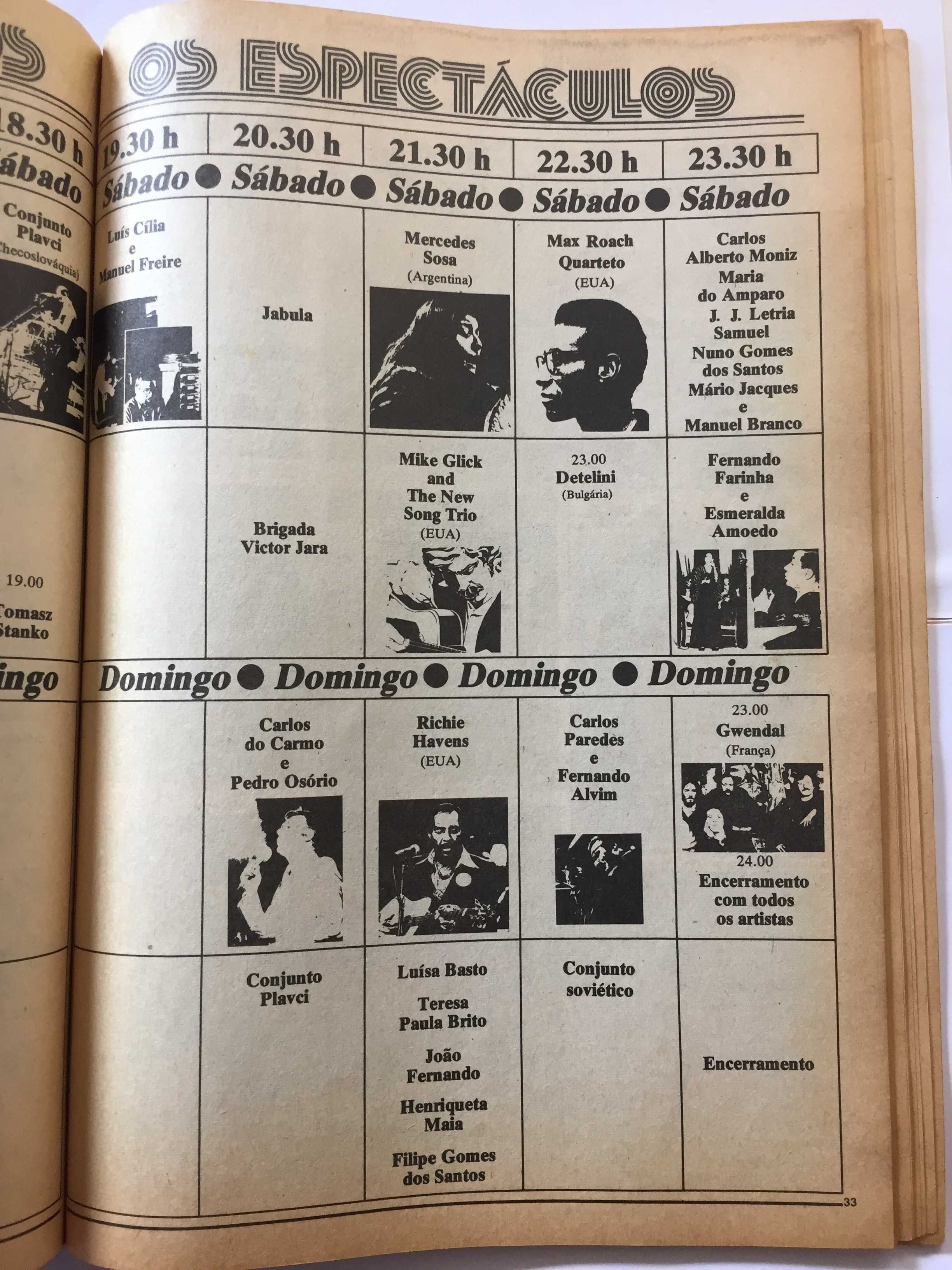 FESTA do AVANTE 1979 (Livro Programa)-Partido Comunista Português-80p.