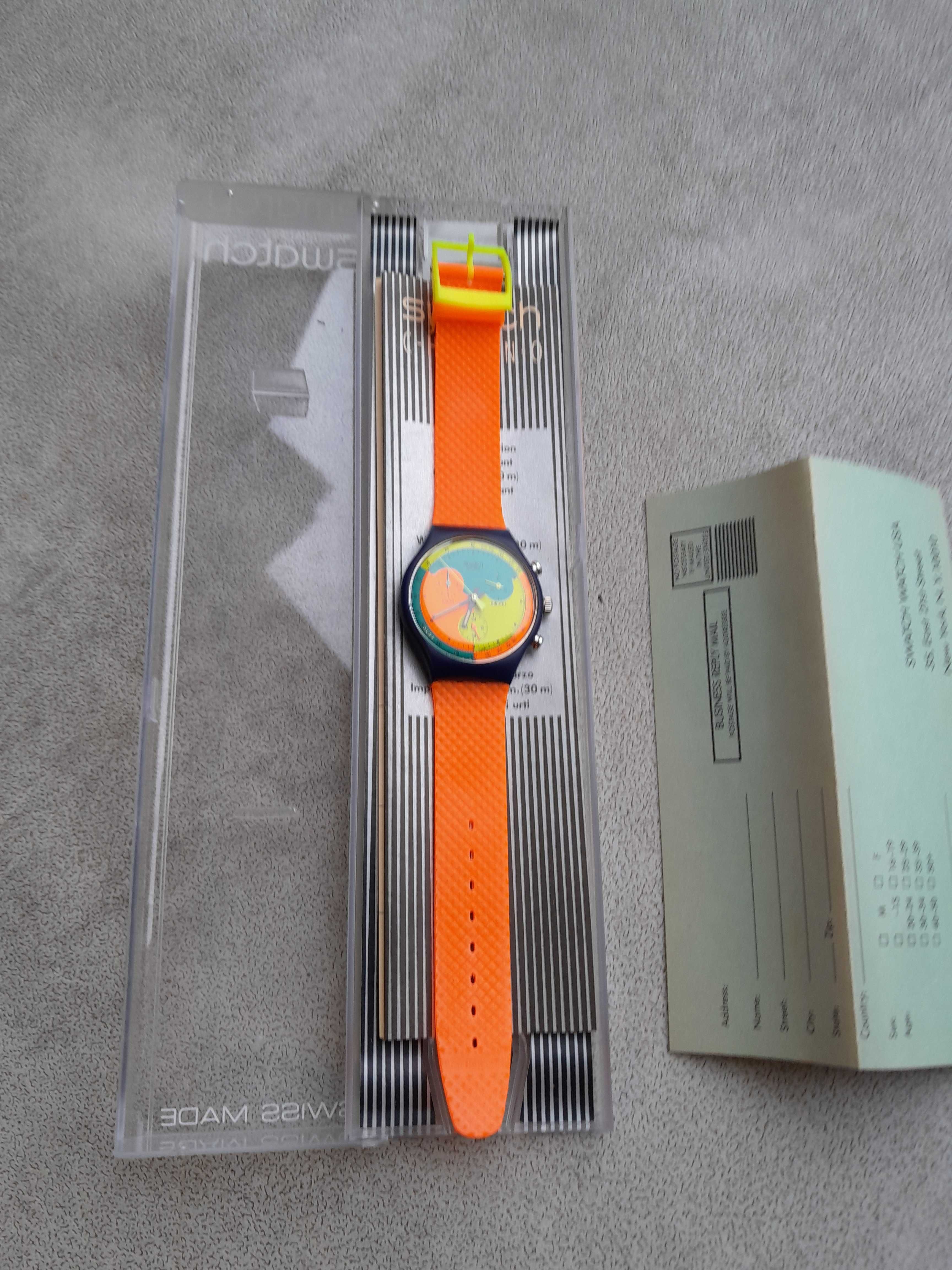 Swatch Chrono SIGNAL FLAG SCN101