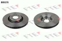 FTE BS5278 Tarcza hamulcowa Audi A6 C5 A4 B5 B6 B7 PRZÓD KOMPLET