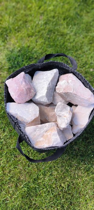 Kamień landrynka gabionowy na skarpy jasny 60-100mm