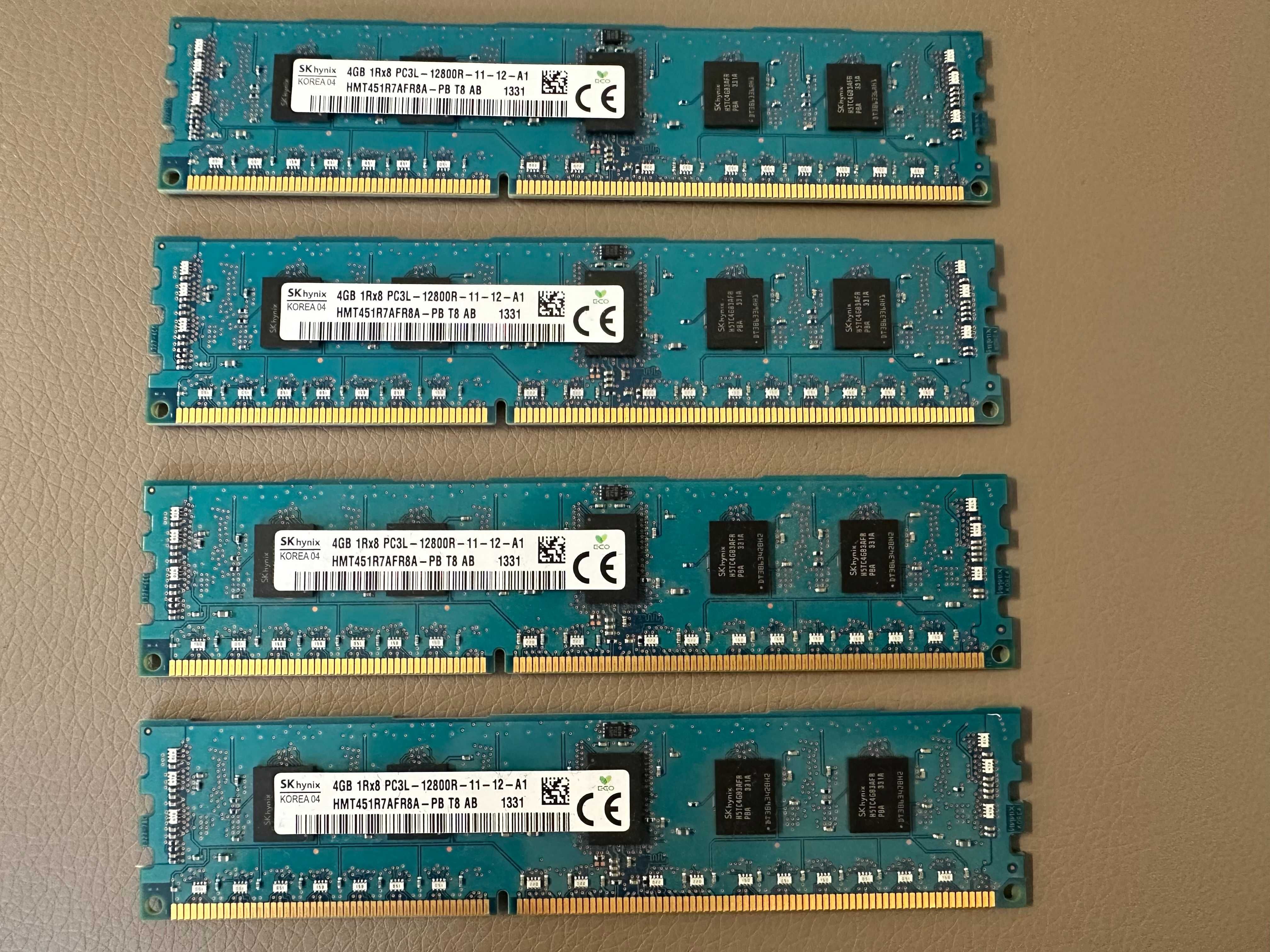 Pamięć RAM, DDR3 4GB 1600MHz, PC3L-12800R, ECC - HMT451R7AFR8A-PB
