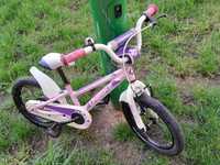 Rowerek używany dla dziewczynki firmy UNIBIKE Daisy-16 cali,dla 4-6lat