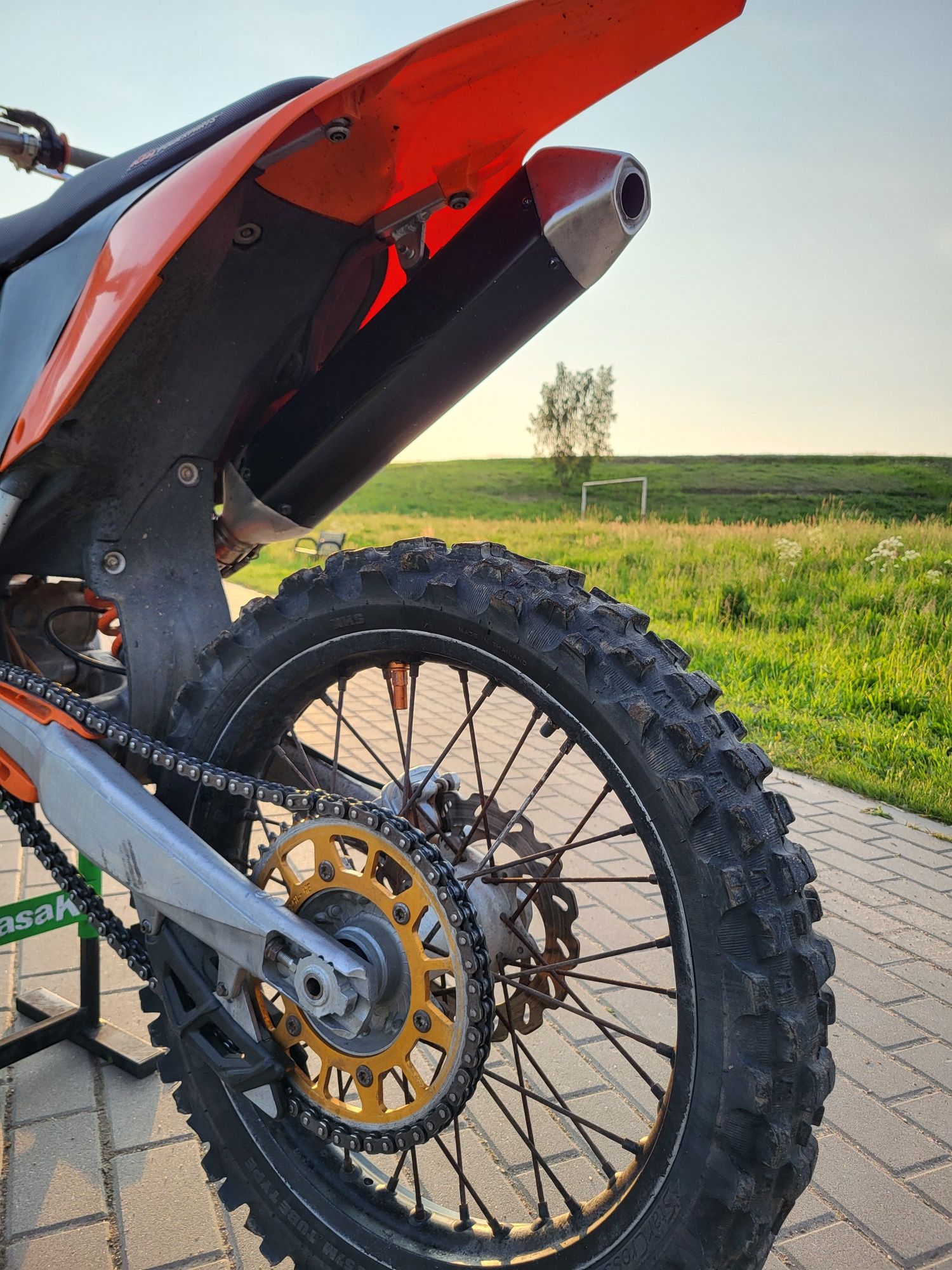 Ktm sxf 250 po remoncie
