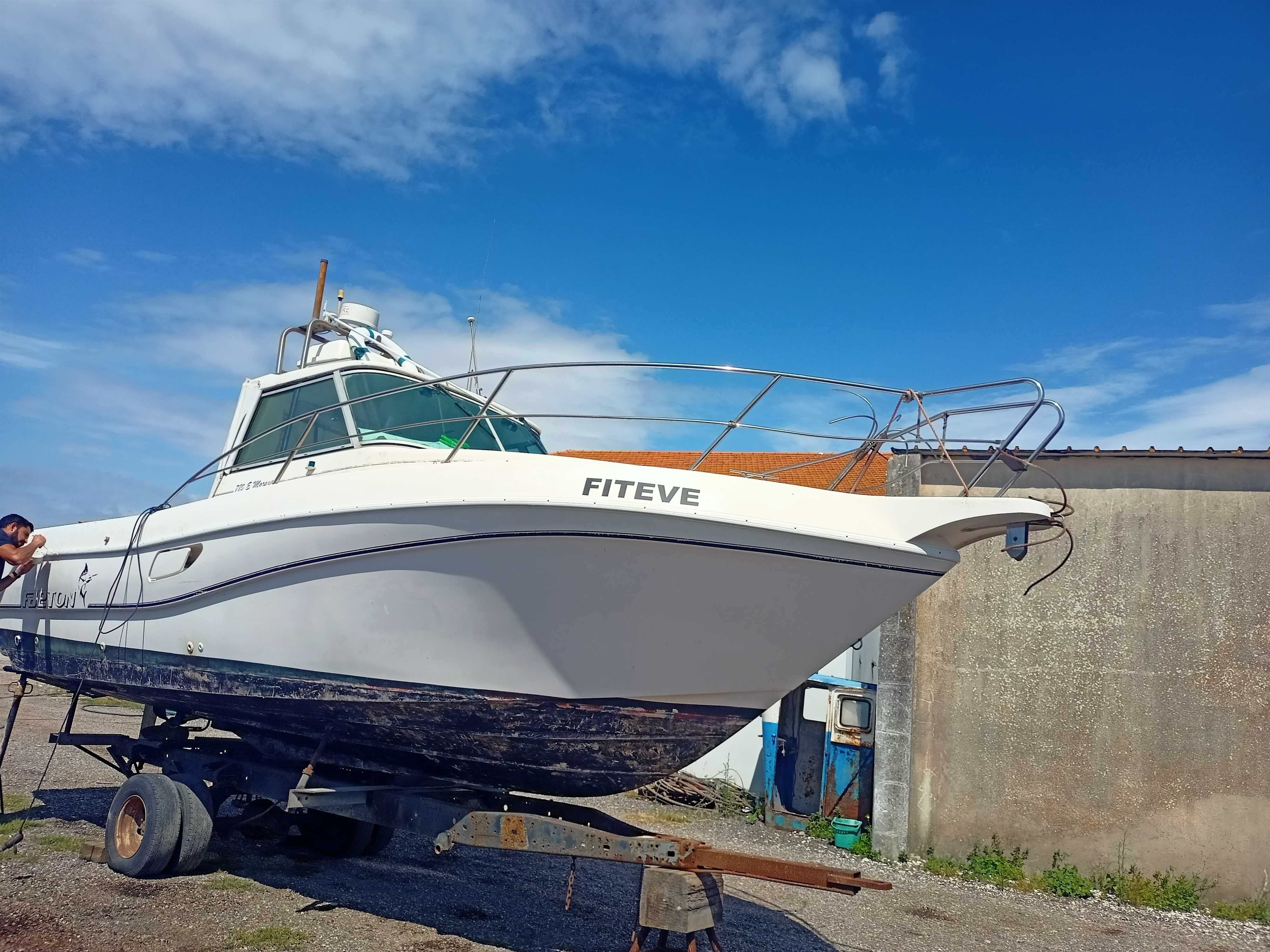 Barco de pesca de recreio