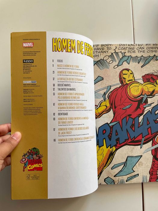 Coleção Clássica Marvel N°8 Iron Man