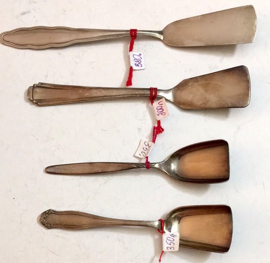 набор столовых предметов посуда нож винтаж антик Франция кофра подарок