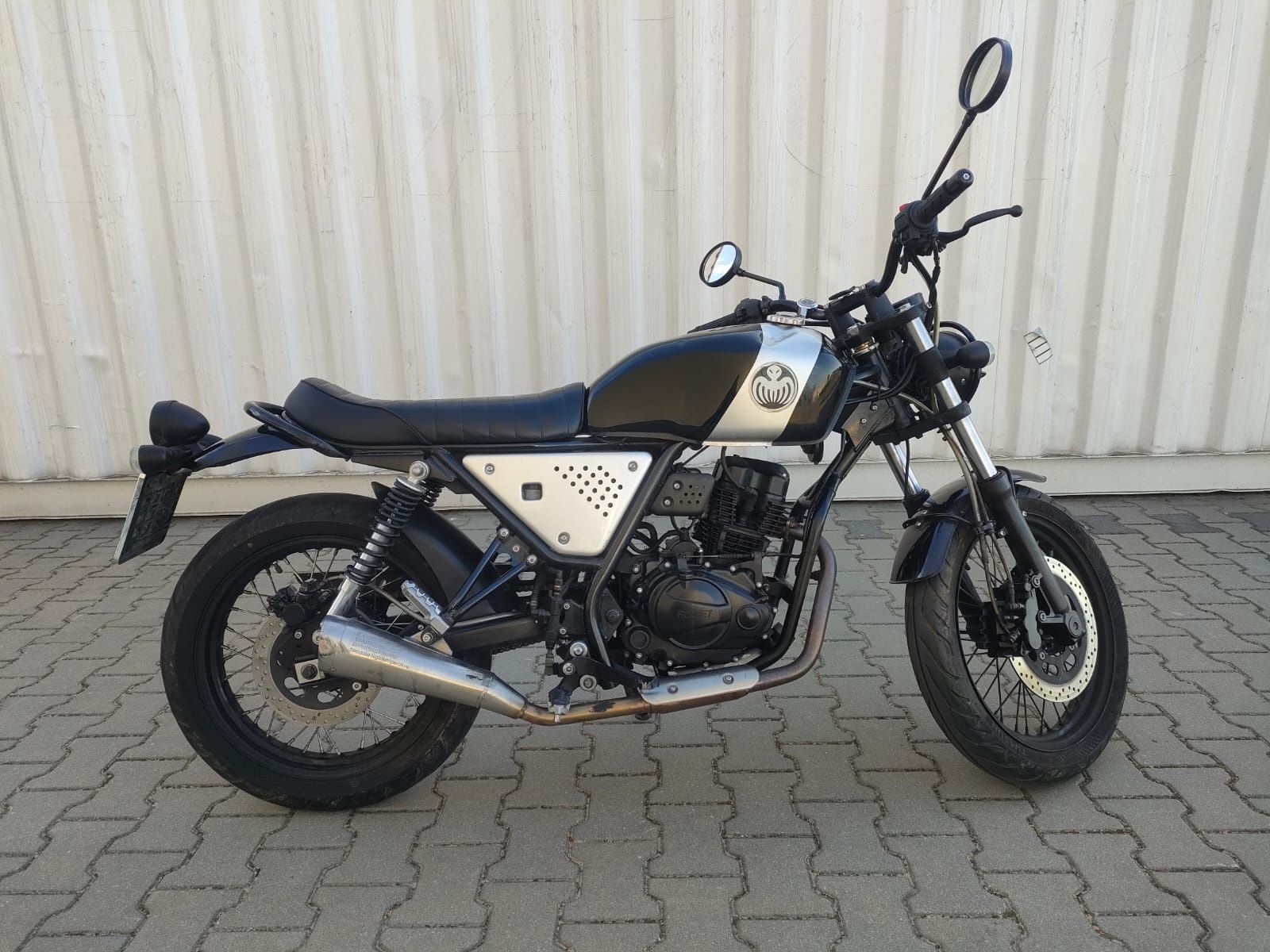 Romet SCMB 125 kat. B Scrambler Caffe Retro