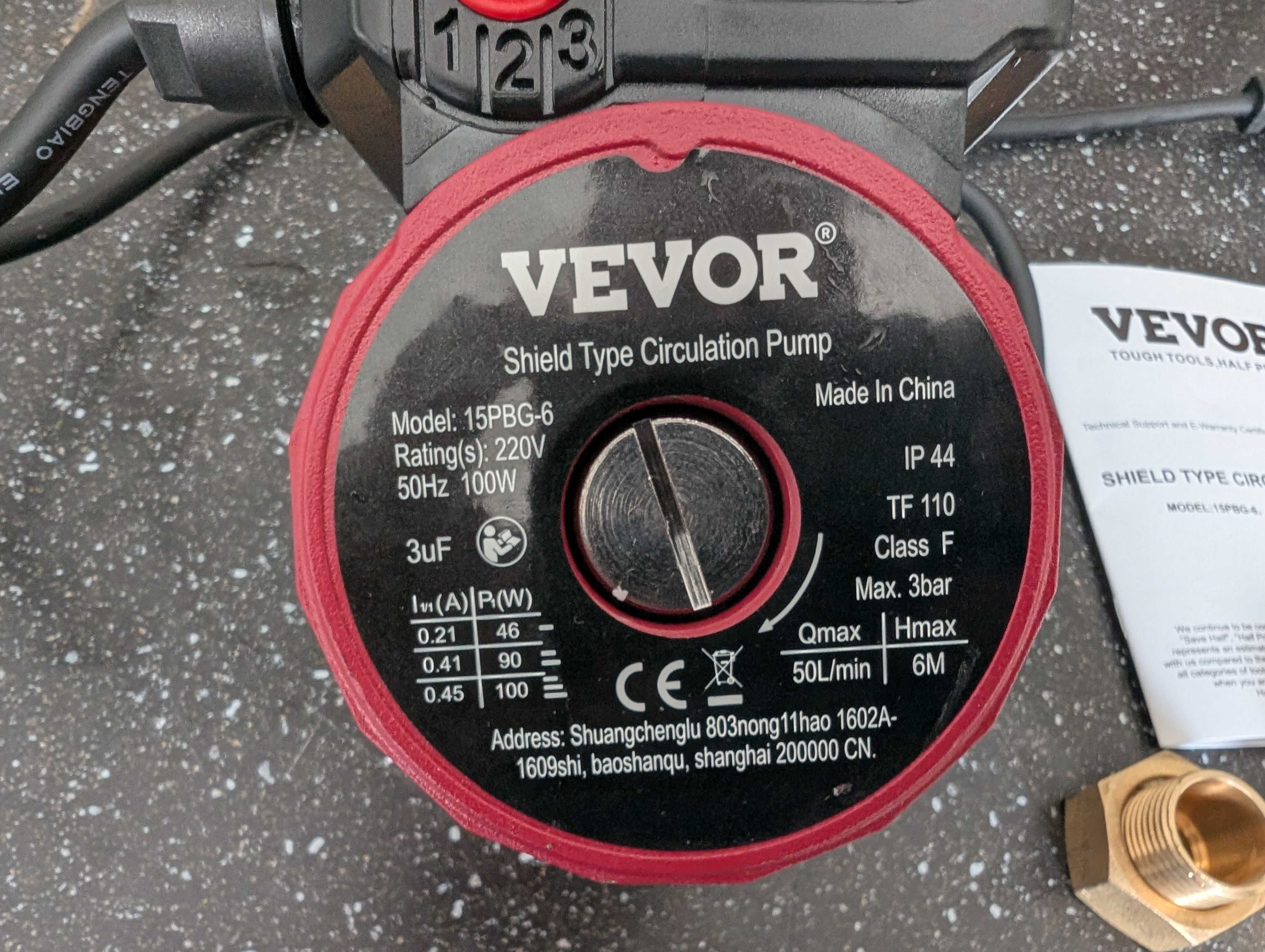Bomba de água Vevor