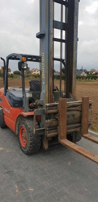 Wózek widłowy Maximal X50M 5 ton udźwigu, super stan