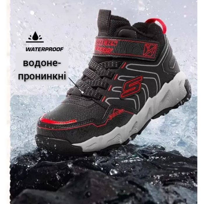 Черевики для хлопчиків Skechers Velocitrek 406422L 36 23 ботинки кросі