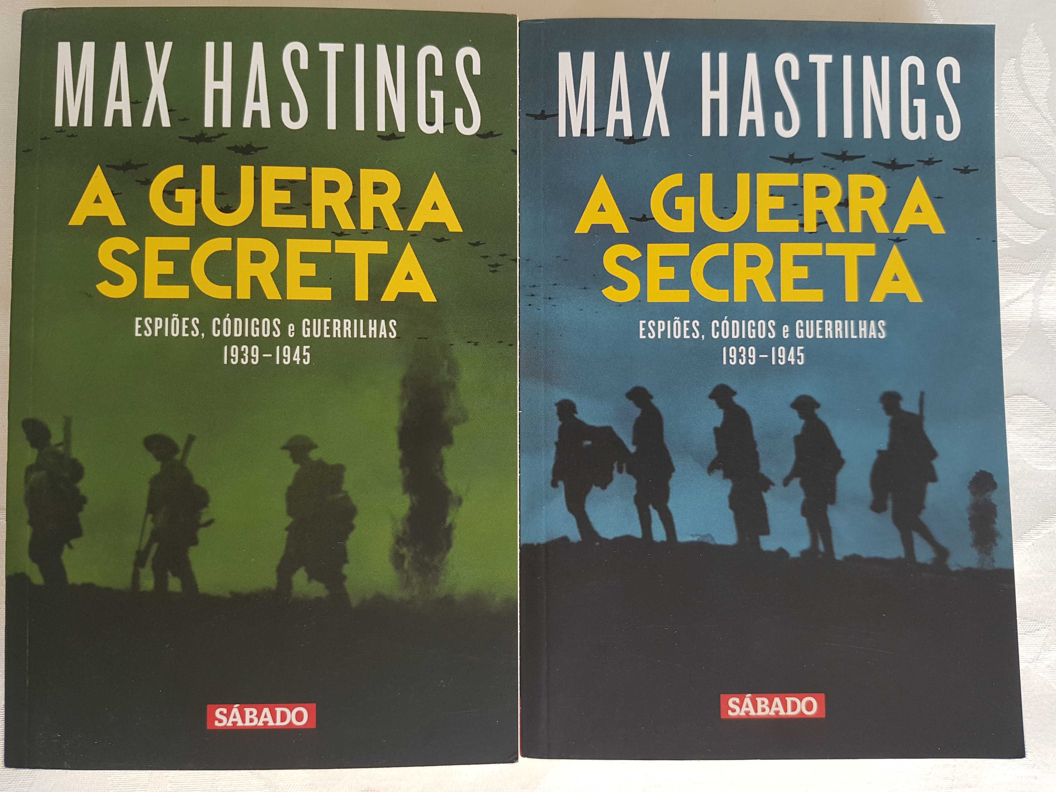 2 Livros A Guerra Secreta - Total 3 euros