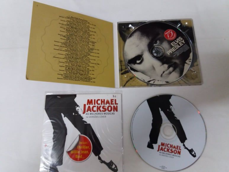 Música Rock - Elvis Presley e Michael Jackson