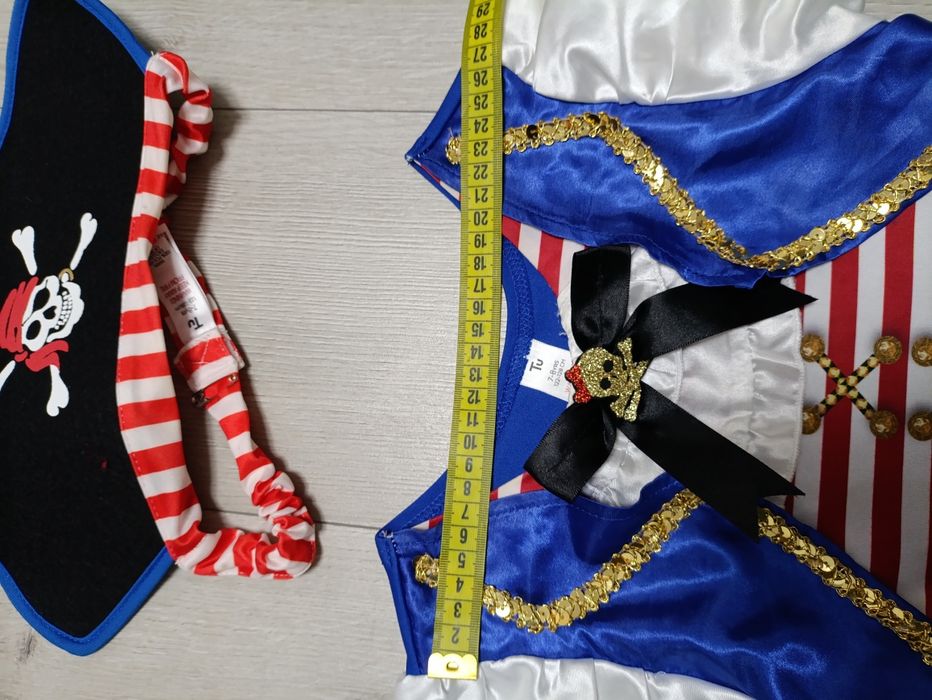 Карнавальний костюм піратка дівчинка пірат розбійниця 7-8 років Хеллоу