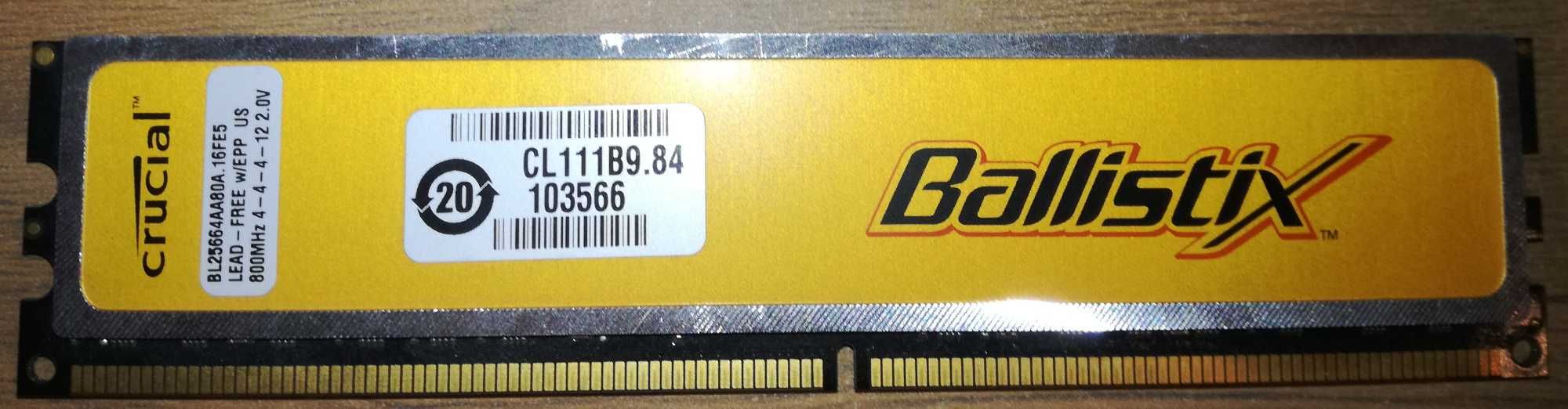 Pamięć RAM 2GB (2x1GB) OCZ Platinum PC2-6400 + GRATIS