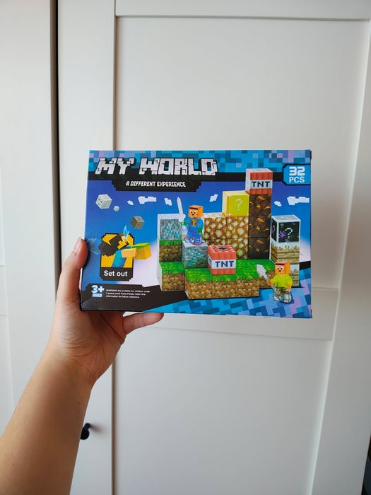 Nowe klocki magnetyczne jakby Minecraft