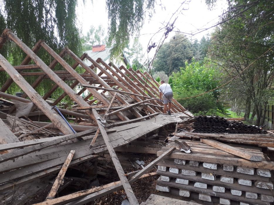 Rozbiorki skup starego drewna stodoła deski