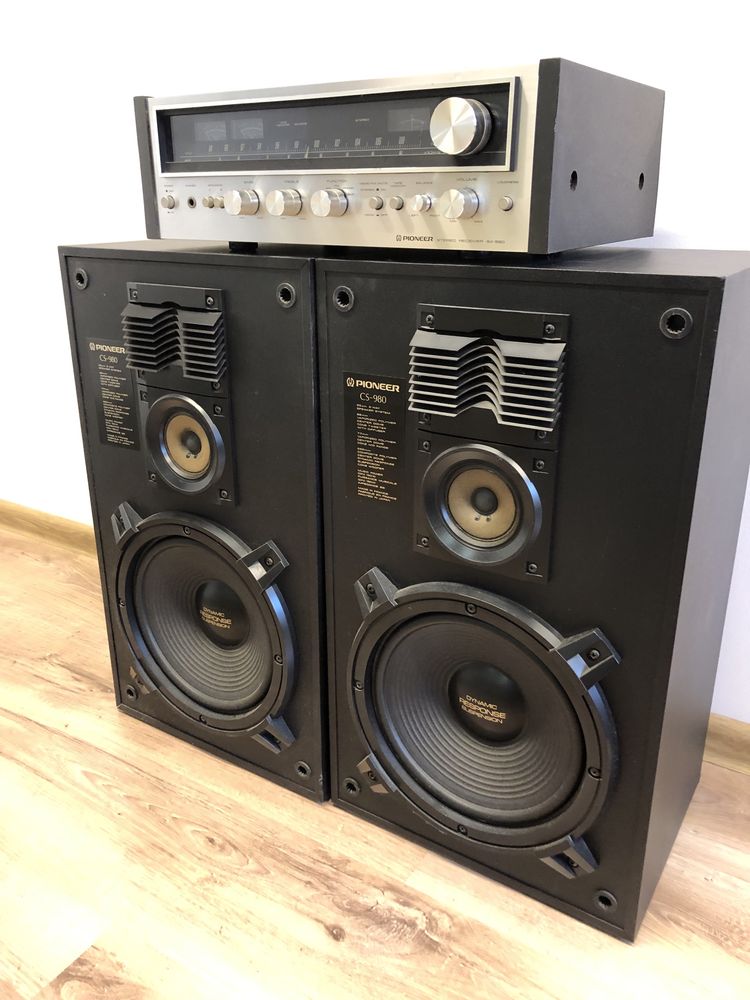 PIONEER SX-590 + CS-980