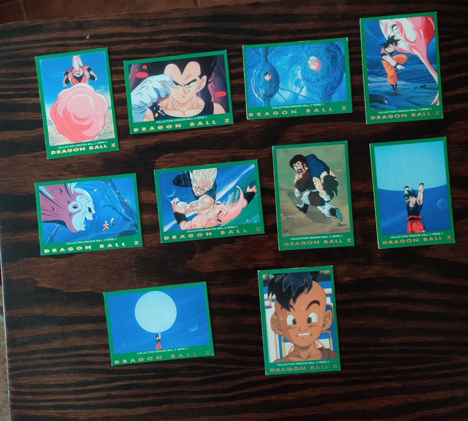 Cartas Dragon Ball Z serie 5 (panini)