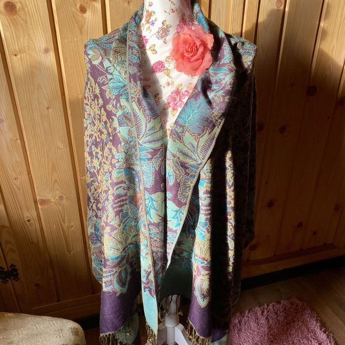 Elegancki szal pashmina