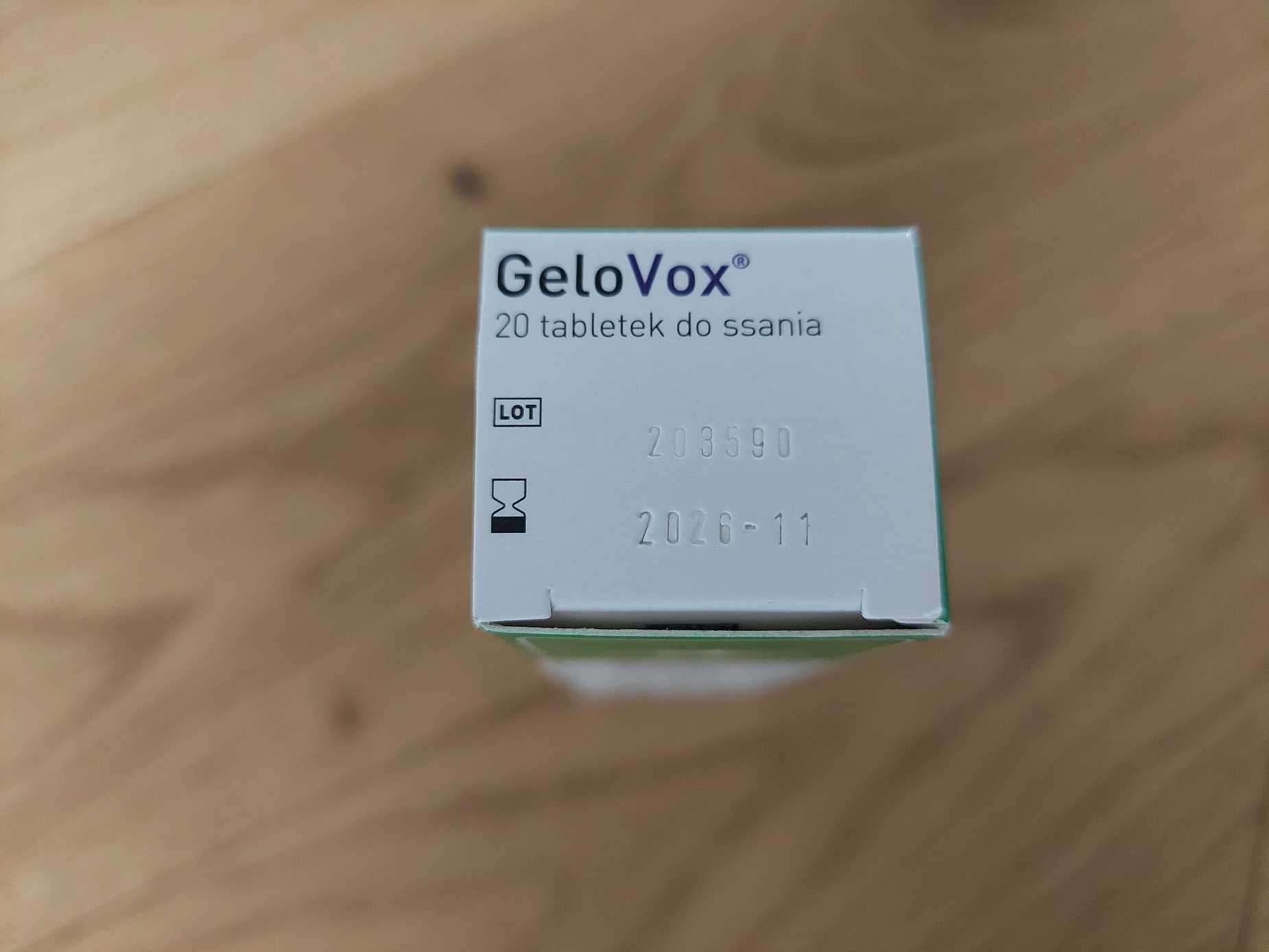 Sprzedam Tabletki GeloVox porzeczkowo-mentolowe