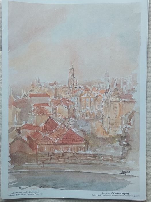 Aguarelas - coleção V centenário dos descobrimentos portuguesesde Abíl
