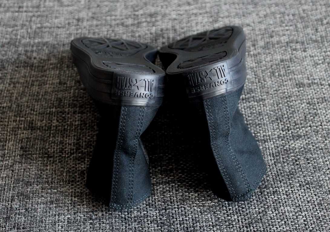 Кеди Converse Chuck Taylor All Star Hi Black Mono Оригінал 37-37.5р