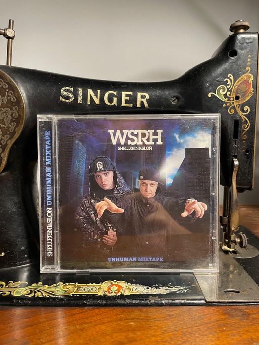 WSRH słoń shellerini - Unhuman mixtape 1 wydaniw autografy rap cd