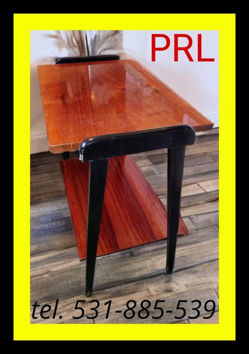 • PRL • Stolik pod RTV Patyczak Vintage PRL TYP-600-210 B
produkcja Ko