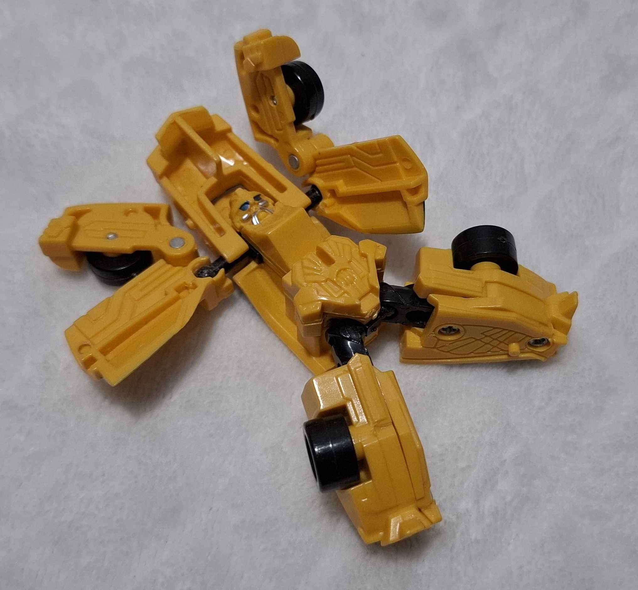 Transformers, robot, żółty, auto, bumblebee, 8cm (Zabawka, Autko)