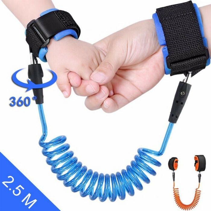 Pulseira Anti-perda/Trela extensível de segurança para Criança - Nova